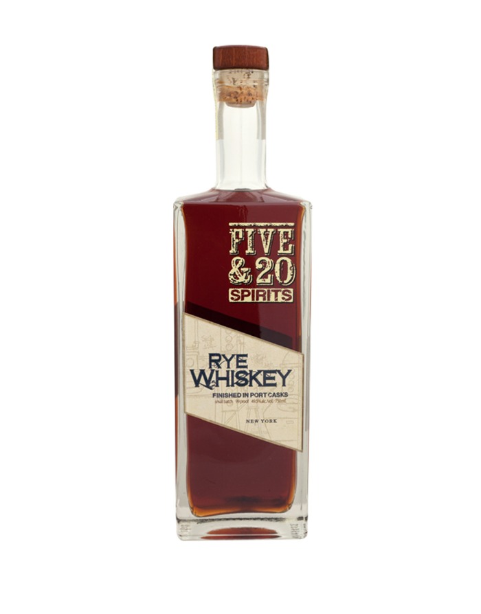 Five & 20 Port Finish Rye Whiskey