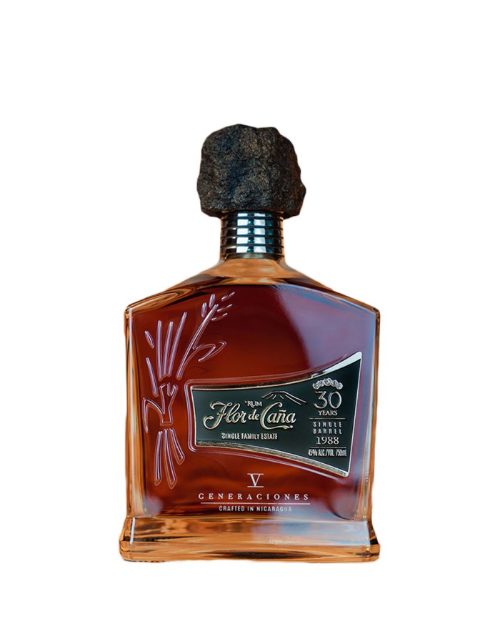 Flor De Cana V Generaciones 30 years Old Single Barrel Rum