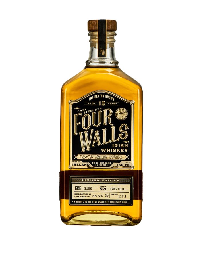 Four Walls 15 Year Old Cask Strength Limited Edition Irish Whisky
