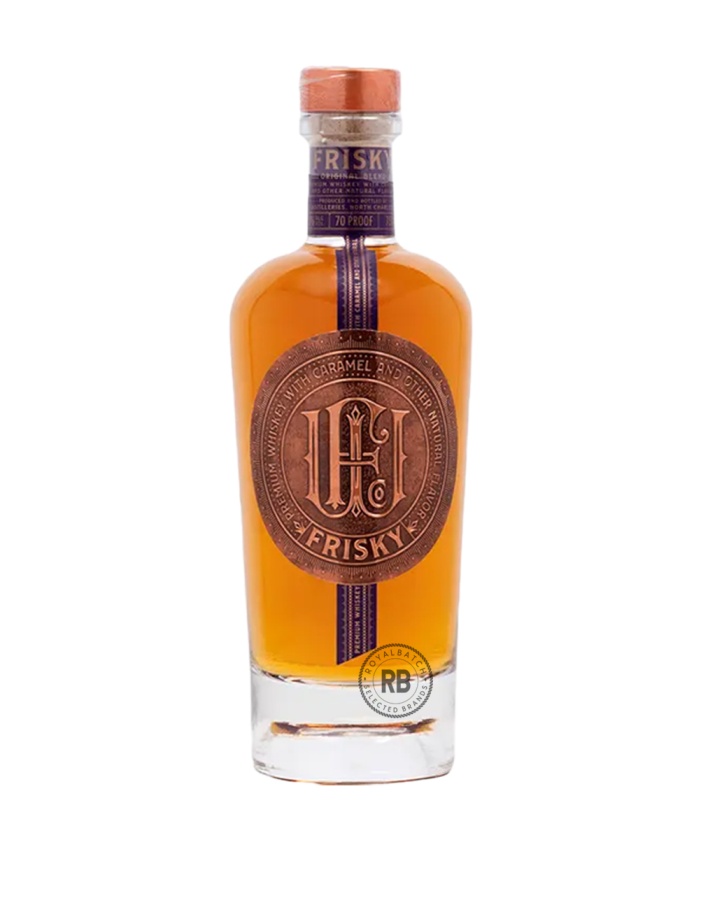 Frisky Caramel & Vanilla Flavored Whiskey