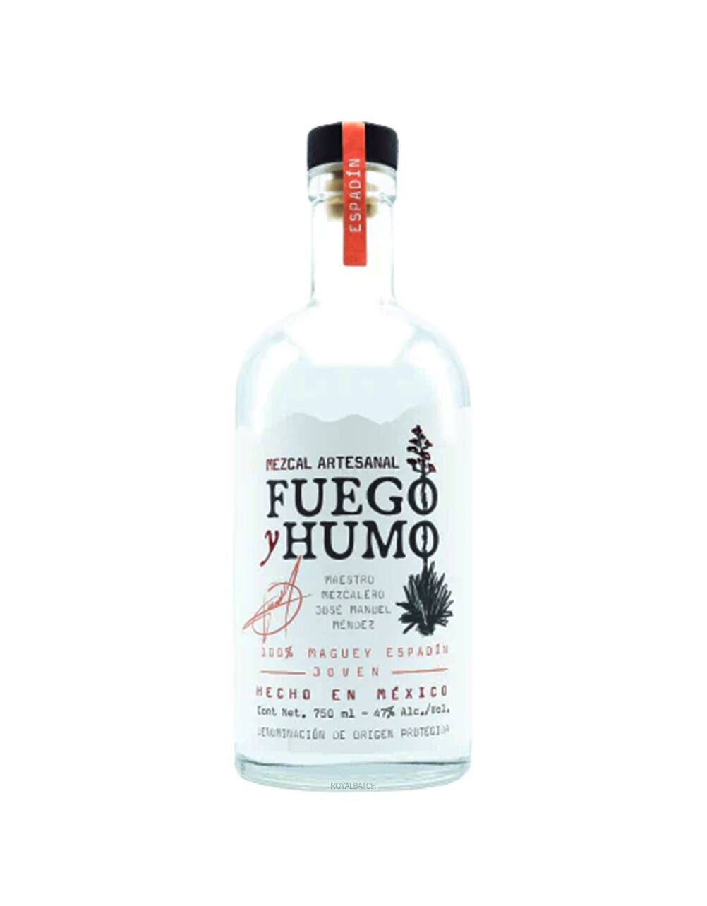 Fuego y Humo Maguey Espadin Joven Mezcal