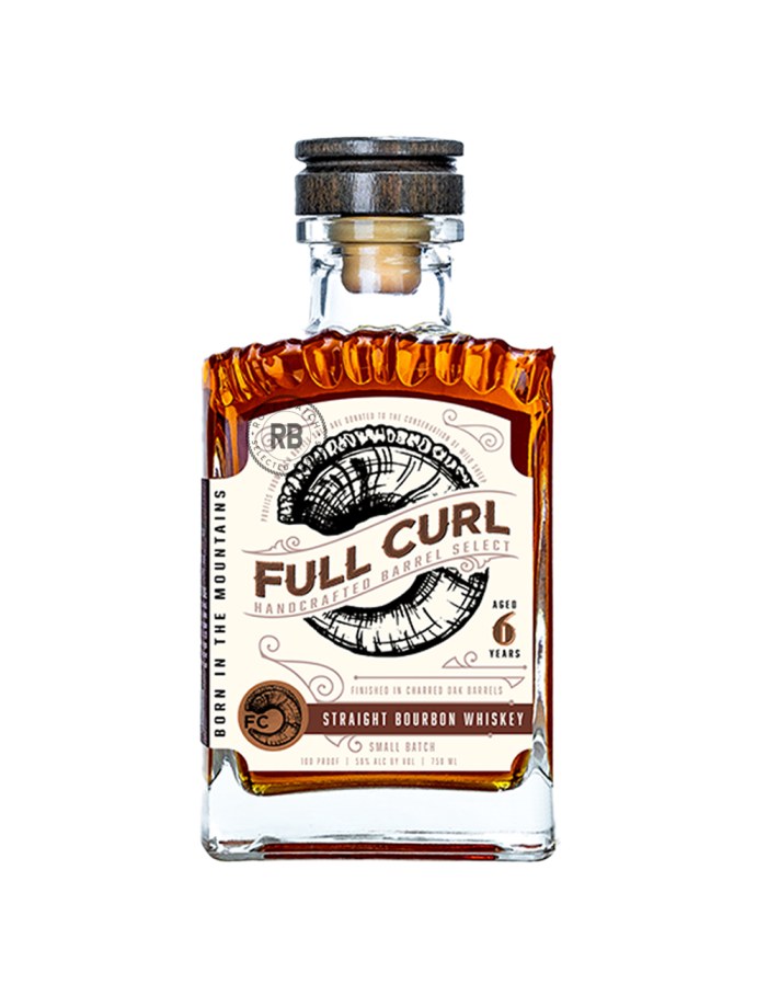 Full Curl 6 Year Old Straight Bourbon Whiskey