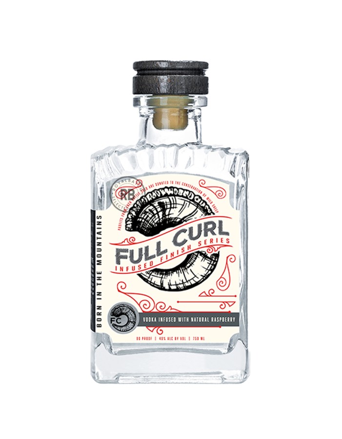 Full Curl Vodka Infused with Natural Raspberry