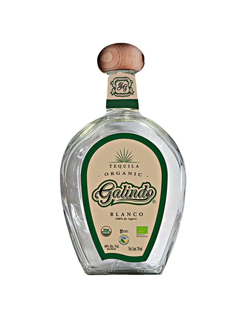 Galindo Organic Blanco Tequila