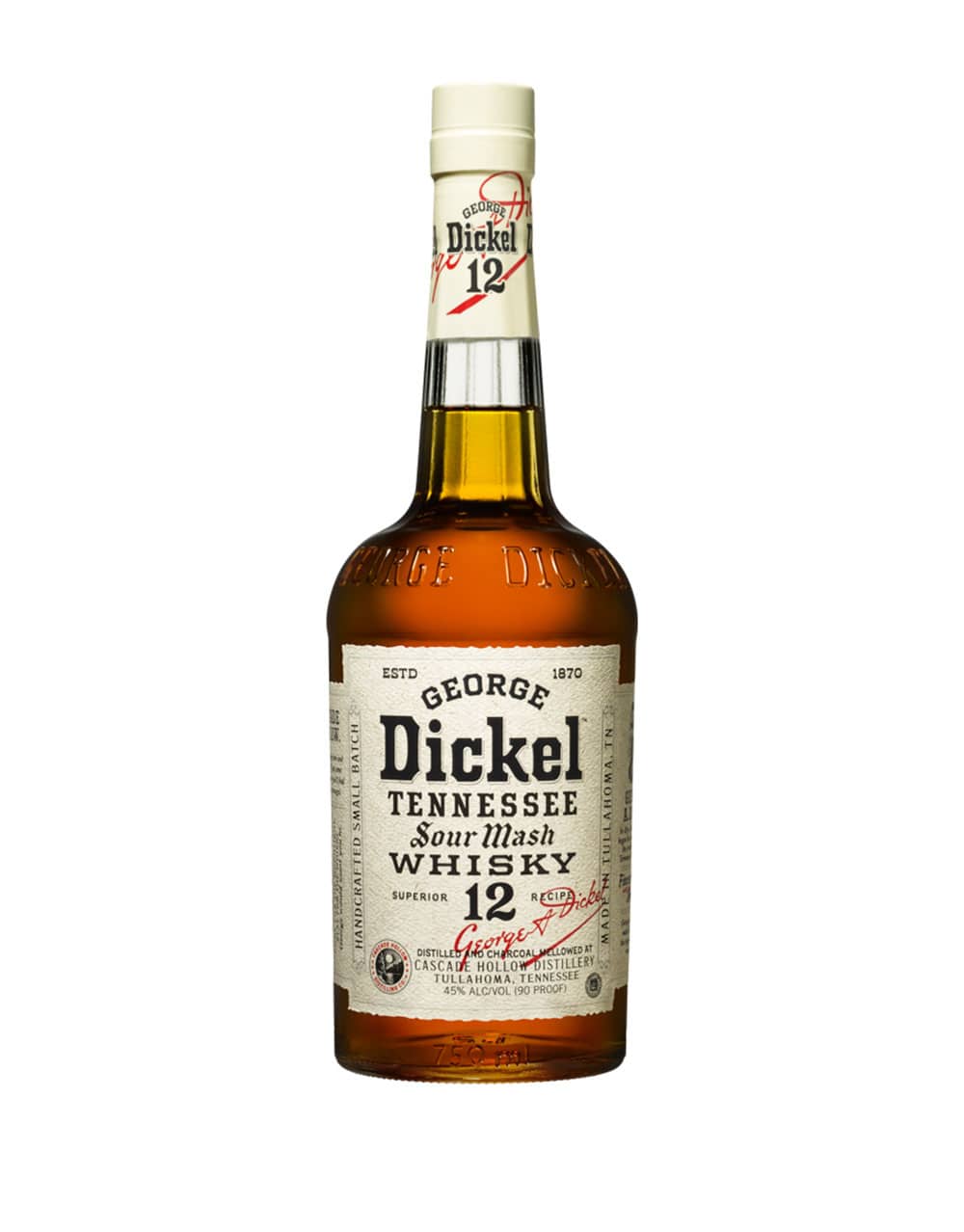George Dickel 12 Tennessee Sour Mash Whisky