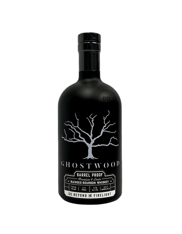 Ghostwood Black Barrel Proof Blended Bourbon Whiskey