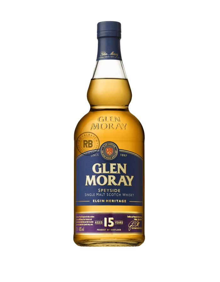 Glen Moray Speyside Elgin Heritage 15 years old Single Malt Scotch Whisky