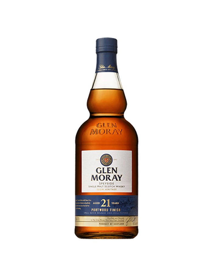 Glen Moray Portwood Finish 21 Year Old Elgin Heritage Scotch Whisky