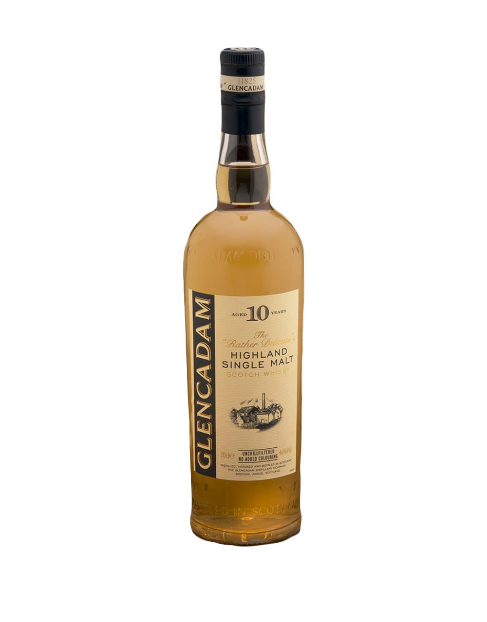 Glencadam 10 Year Old Single Malt Scotch Whiskey