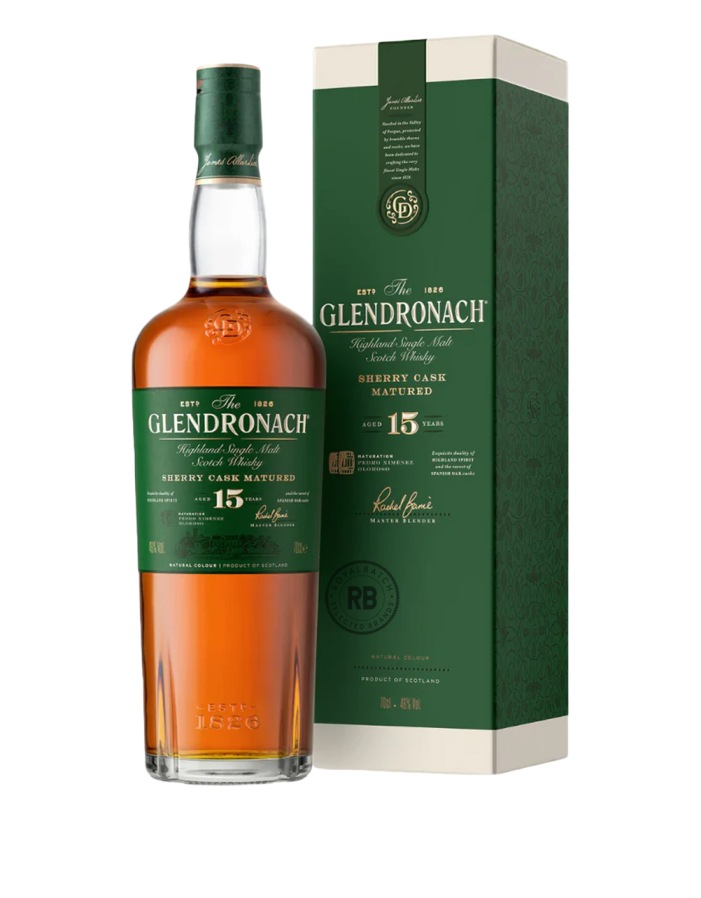 Glendronach 15 Year Old Revival Sherry Cask Matured Highland Single Malt Scotch Whisky