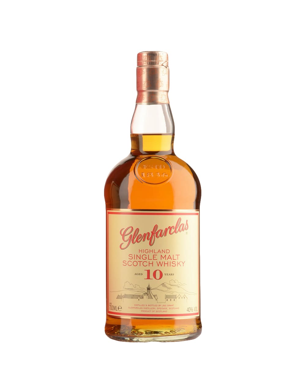 Glenfarclas 10 Year Old Single Malt Scotch Whisky