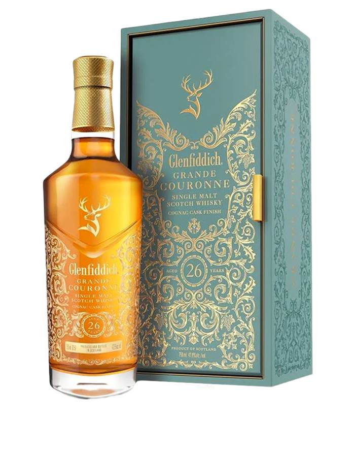 Glenfiddich Grande Couronne  Single Malt Cognac Cask Finish 26 year Scotch Whisky