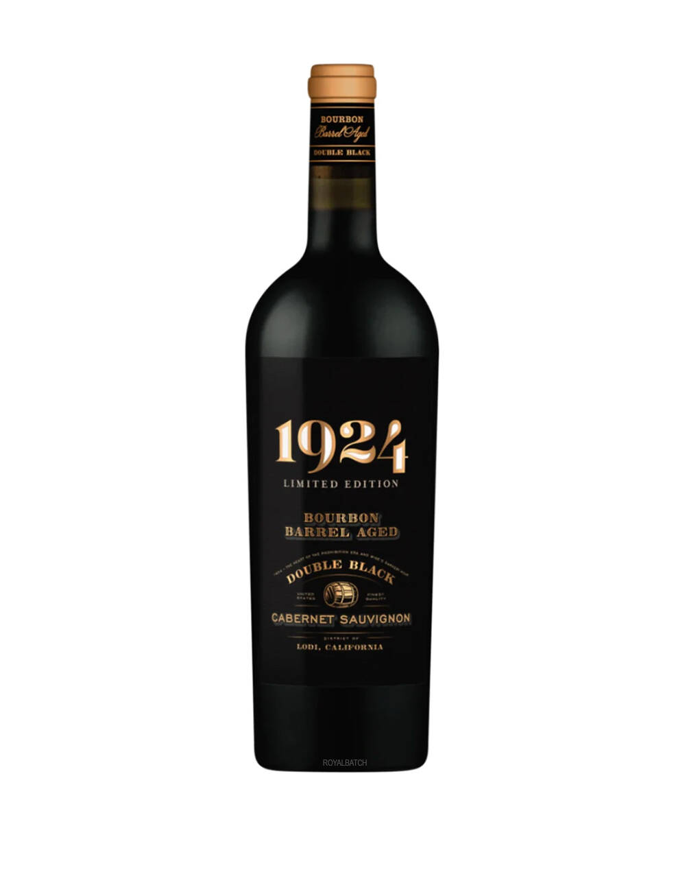 1924 DOUBLE BLACK BOURBON BARREL AGED CABERNET SAUVIGNON 2021 Wine