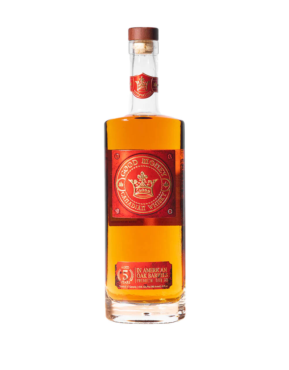 Good Money American Oak Barrel 5 Year old Canadian Whisky