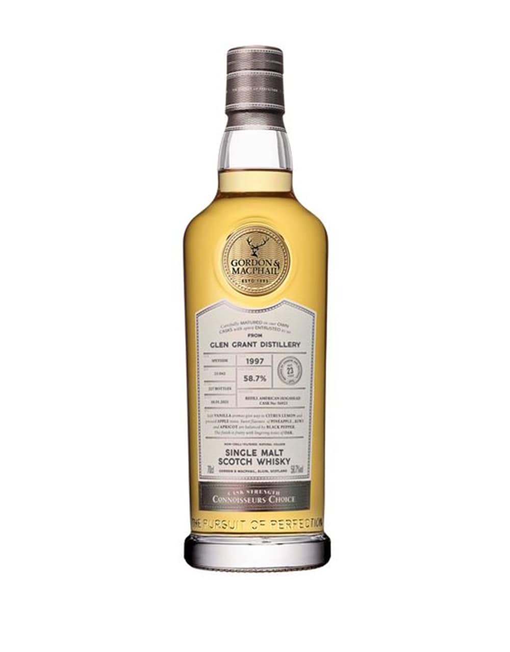 Gordon & Macphail Glen Grant Distillery 22 Year OLD SINGLE MALT SCOTCH WHISKY