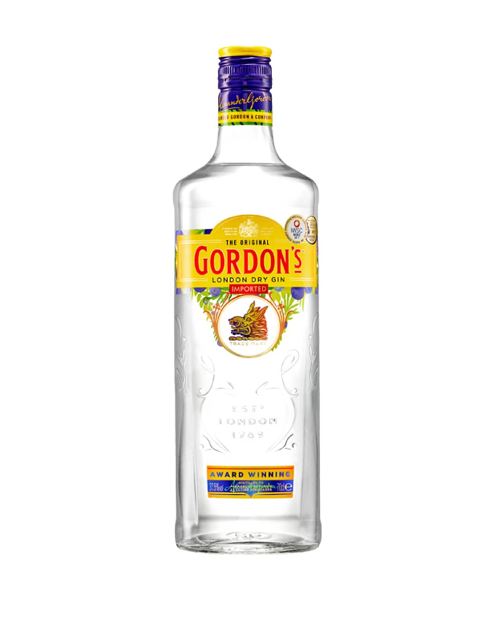 Gordon's London Dry Gin 750mL – Crown Wine and Spirits