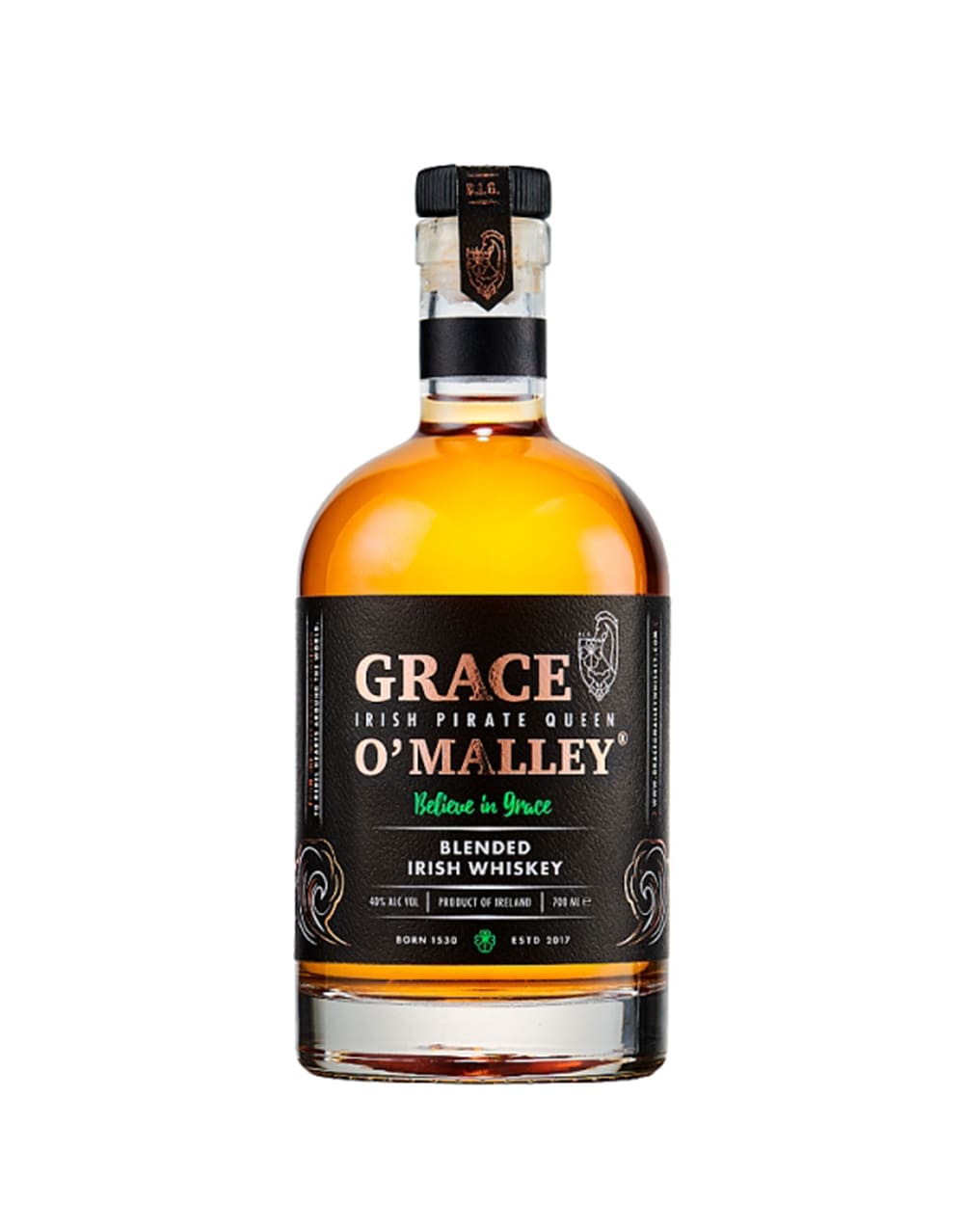 Grace O'Malley Irish Pirate Queen Blended Irish Whiskey