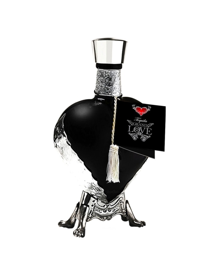 Grand Love Reposado Edition Vino De Mezcal Black Heart Tequila