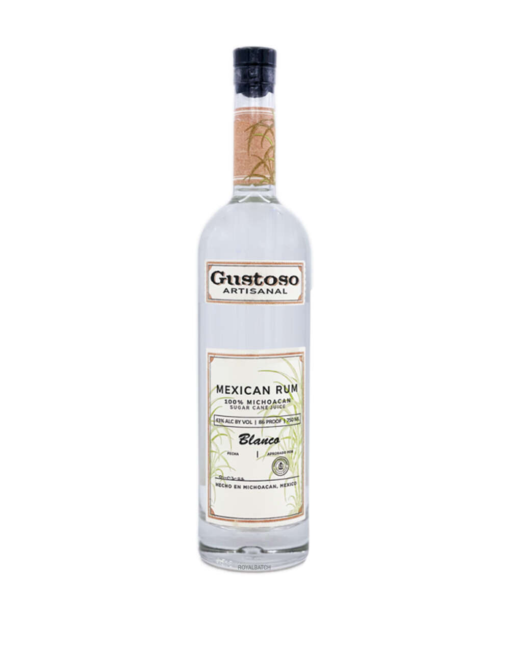 Gustoso Artisanal Mexican Blanco Rum 1L
