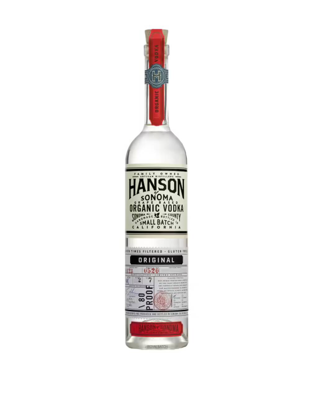 Hanson of Sonoma Small Batch Original Vodka