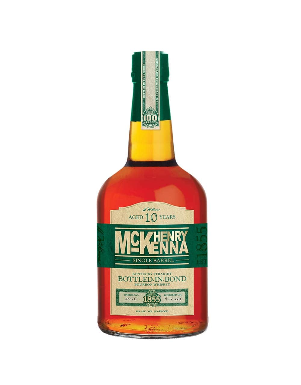 Henry McKenna Single Barrel 10 Year Old Kentucky Straight Bourbon