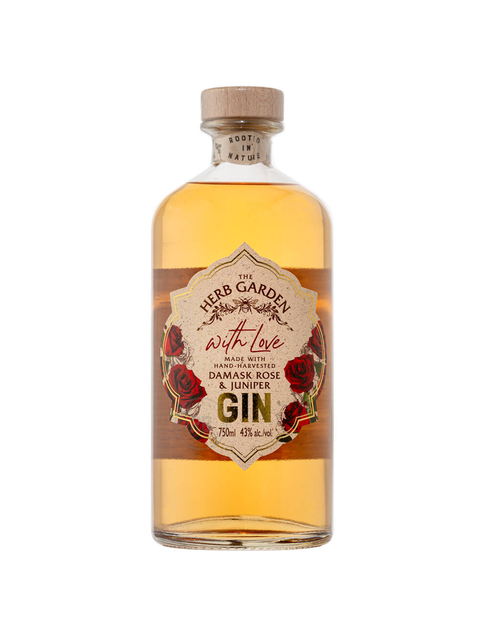 The Herb Garden Damask Rose & Juniper 'With Love' Gin