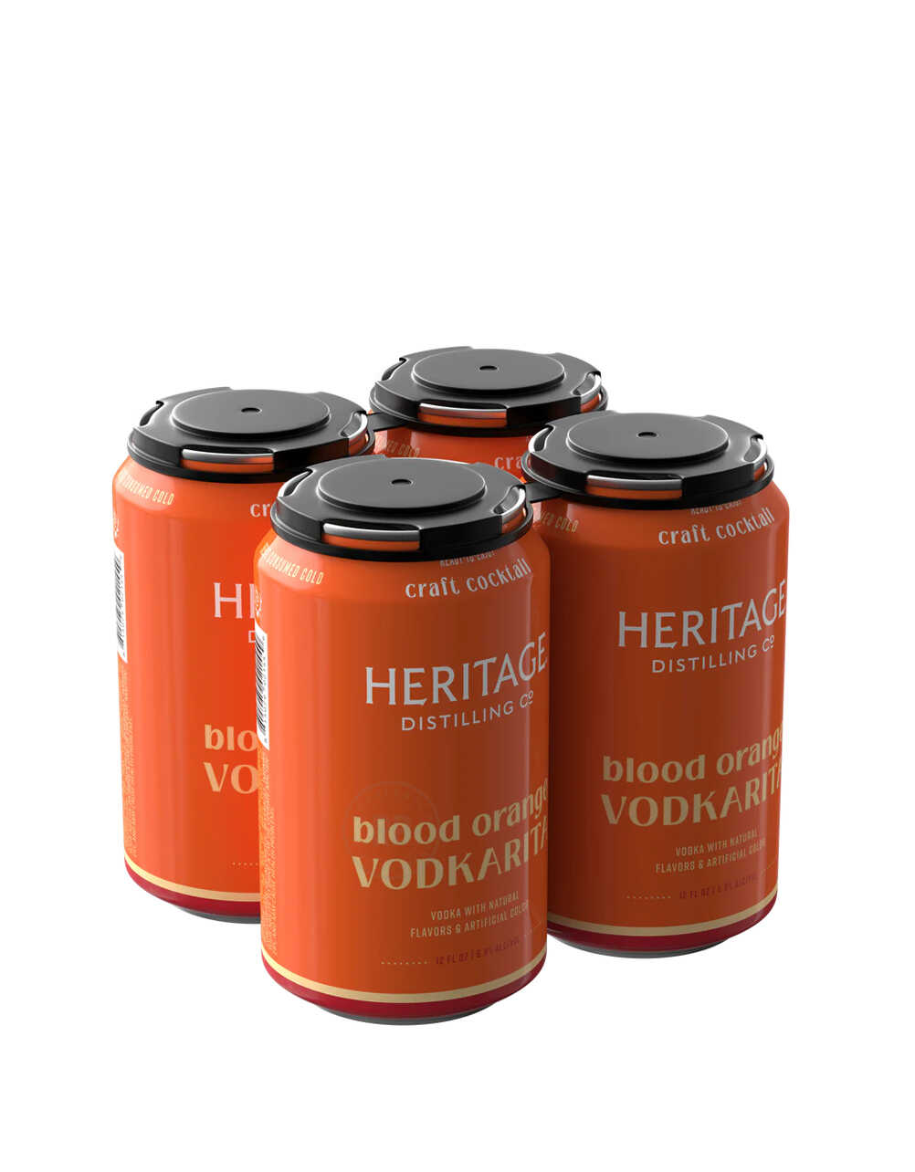 Heritage Distilling Co Blood Orange Vodkarita (4 Pack) x 12oz