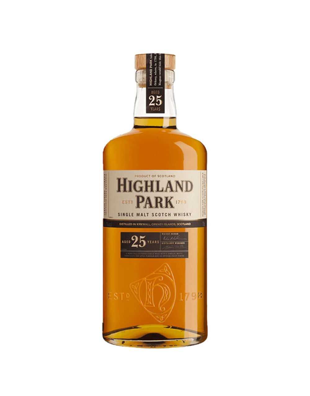 Highland Park 25 Year Old Scotch Whisky
