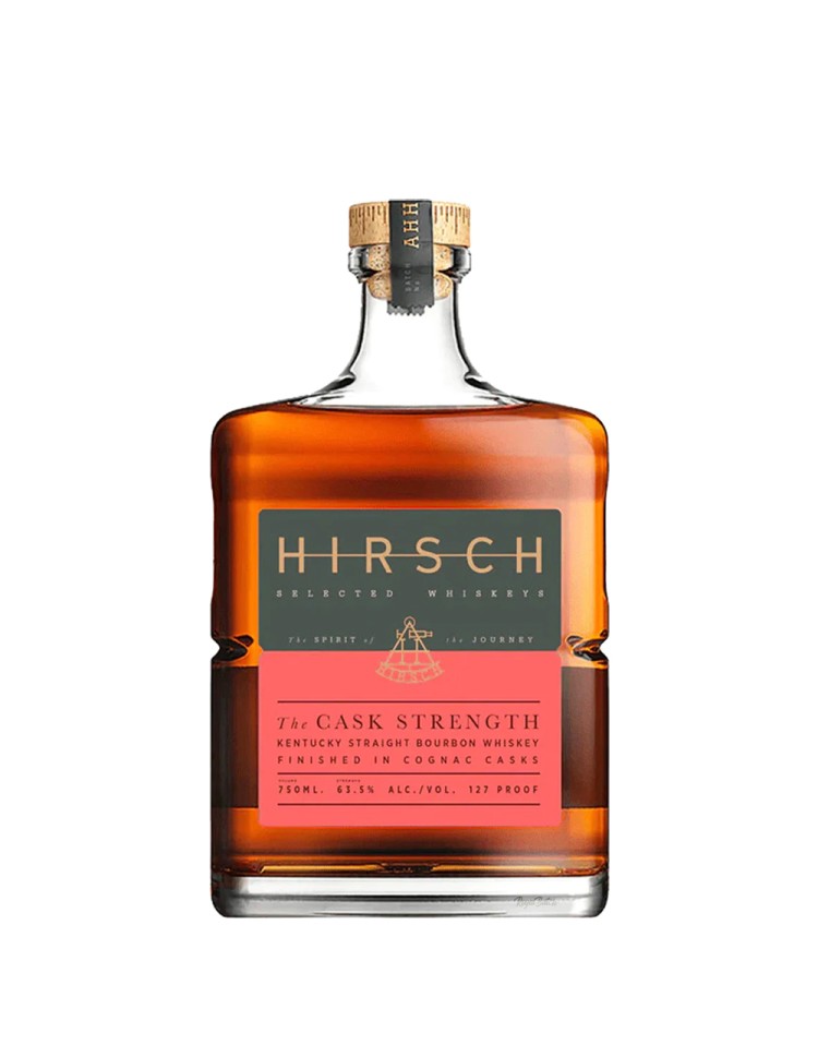 Hirsch The Cask Strength Kentucky Straight Bourbon Whiskey Finished in Cognac Cask 7 years