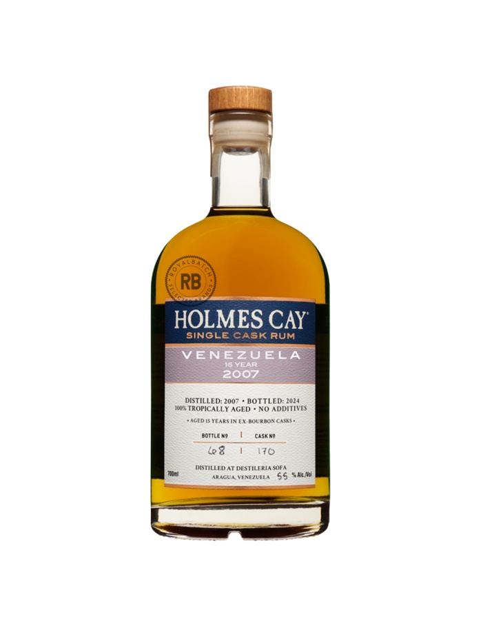 Holmes Cay Venezuela 2007 Single Cask Rum Aged in Ex-Bourbon Barrel