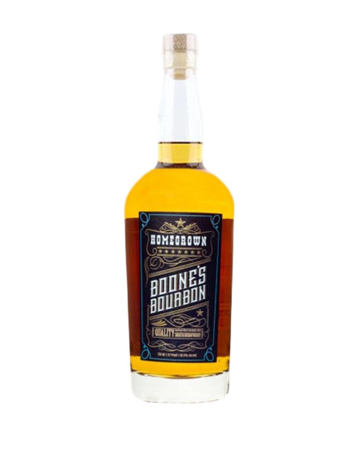 Homegrown Boone's Bourbon Whiskey