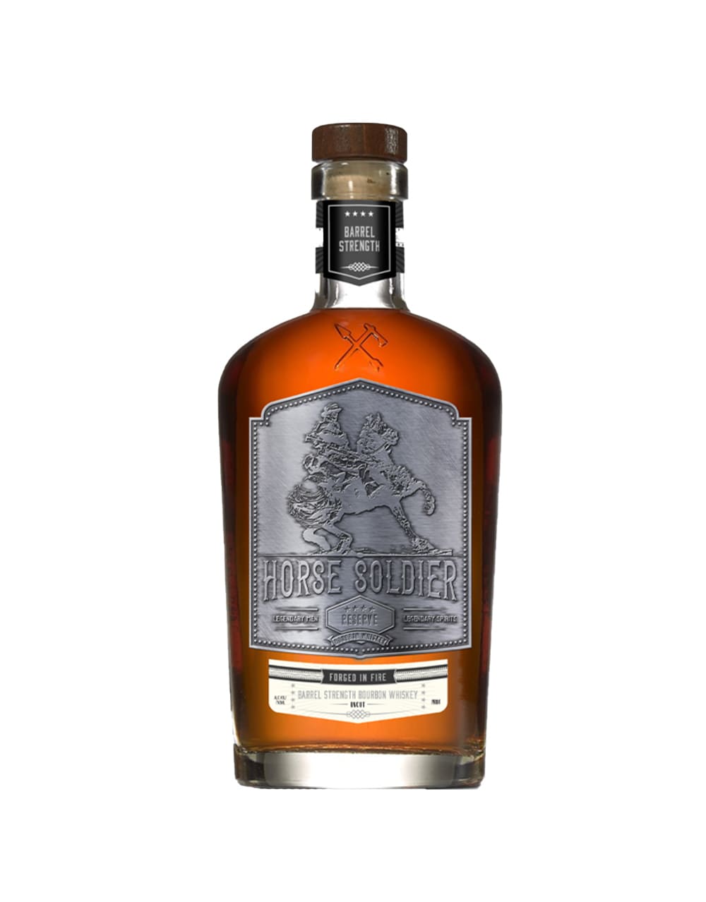 Horse Soldier Reserve Barrel Strength Bourbon Whiskey (Proof 124.6)