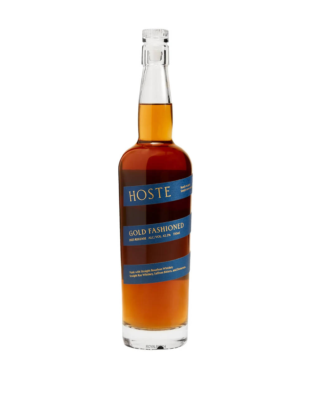 Hoste Gold Fashioned Straight Bourbon and Rye Whiskey 2023