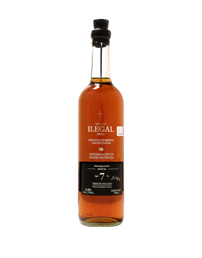 Ilegal Anejo Limited Edition French Oak Casks 7 Year Old Mezcal