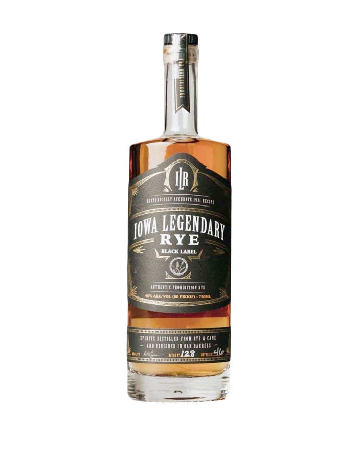 Iowa Legendary Rye Black Label