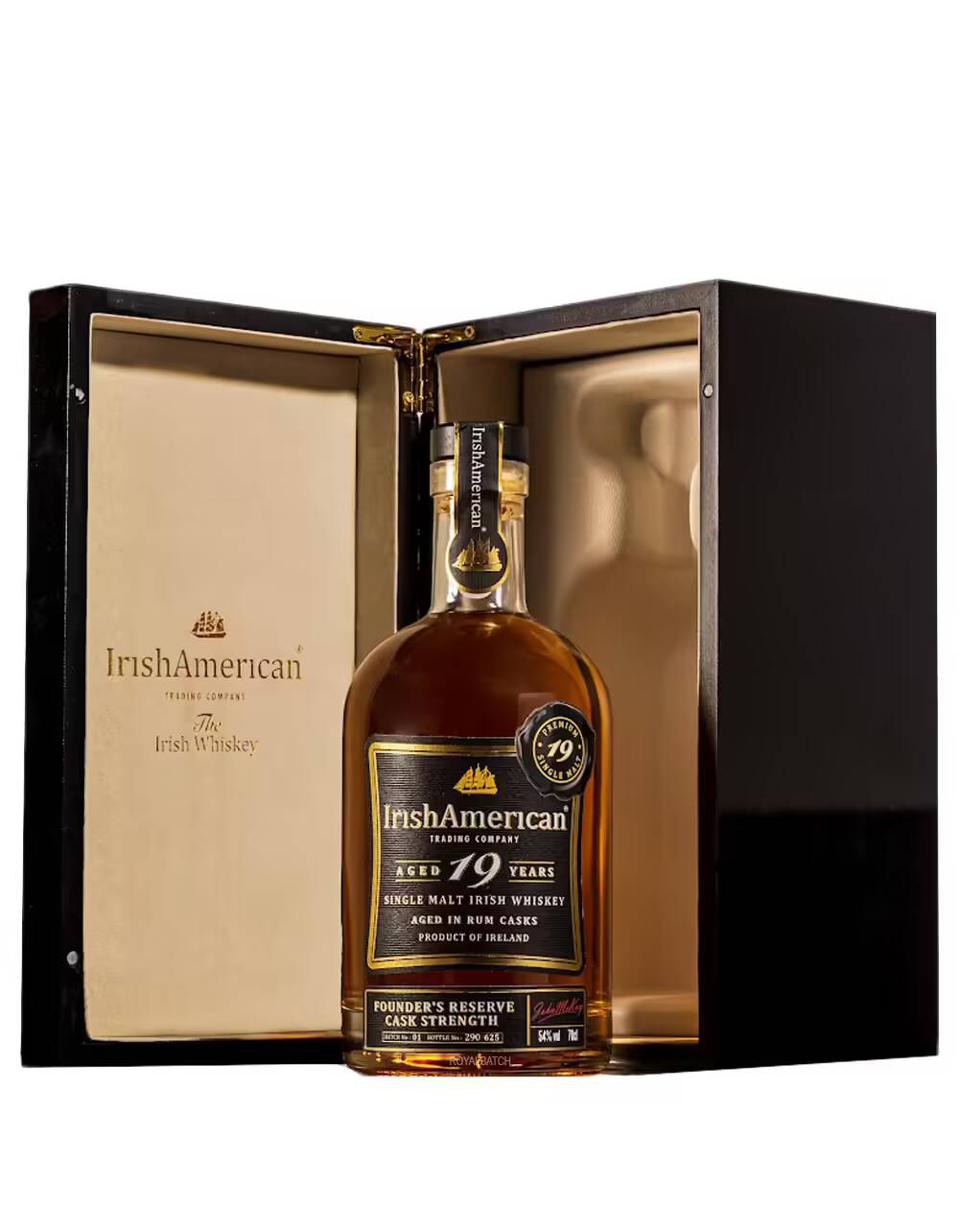 Irish American Founders Reserve 19 Year Old Singe Malt Irish Whiskey