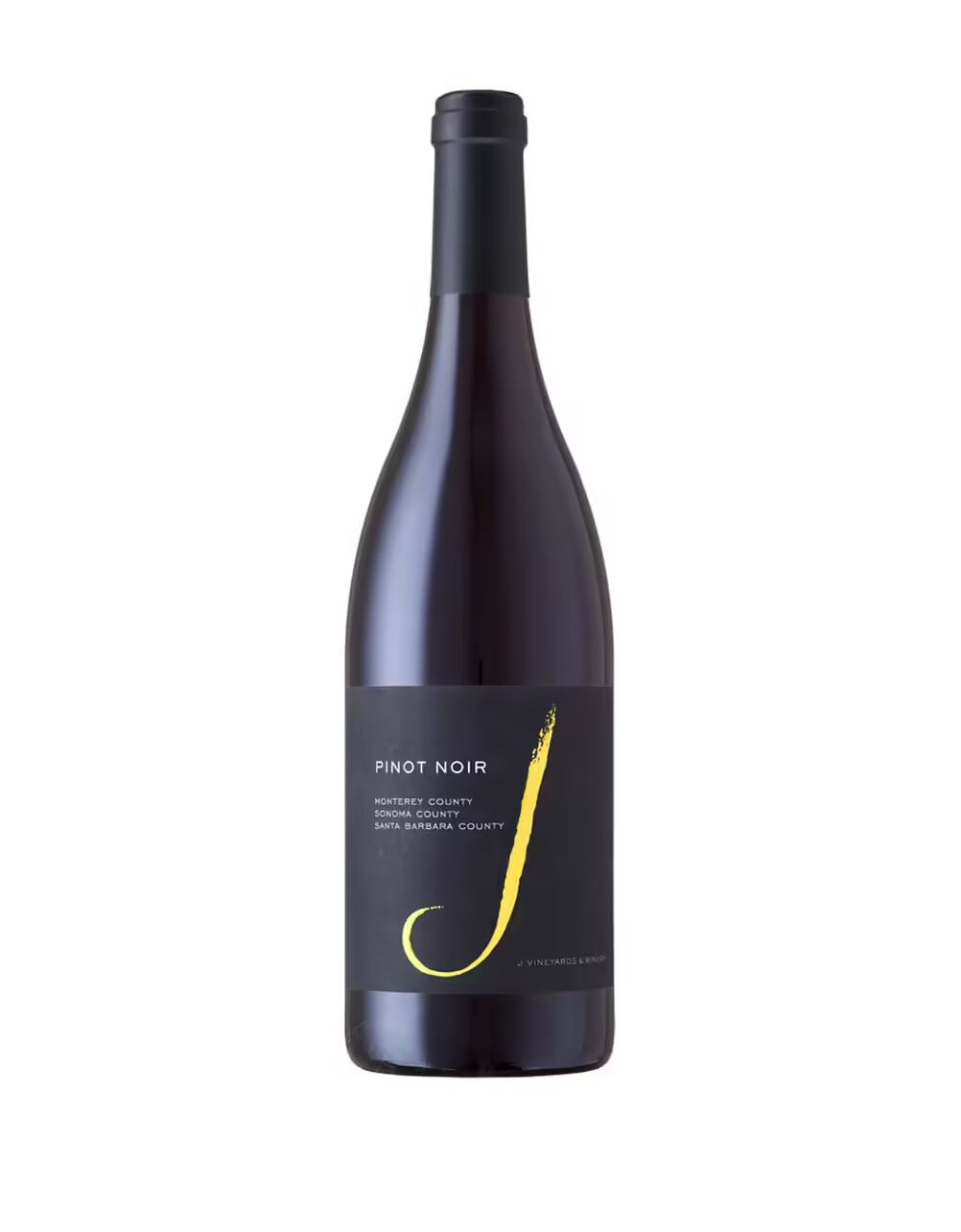 J Vineyards Pinot Noir Monterey, sonoma and santa barabar County Wine
