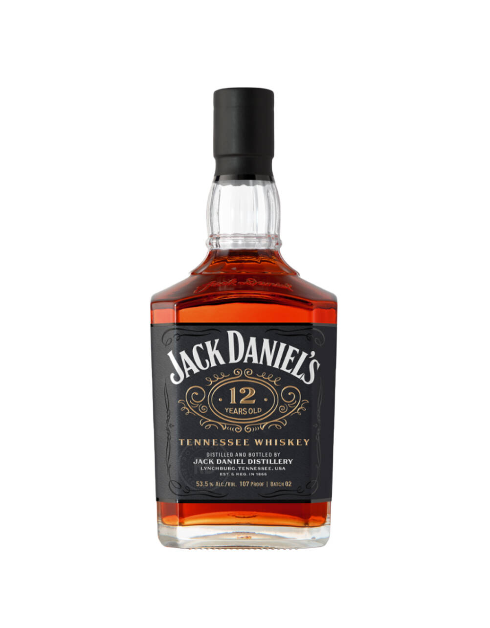 Jack Daniels 12 Year Old Batch 2 Tennessee Whiskey