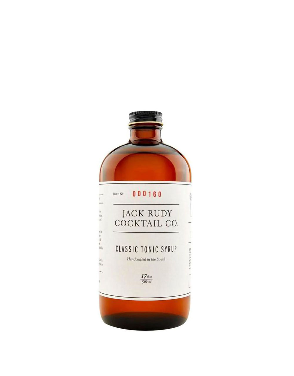 Jack Rudy Classic Tonic Syrup