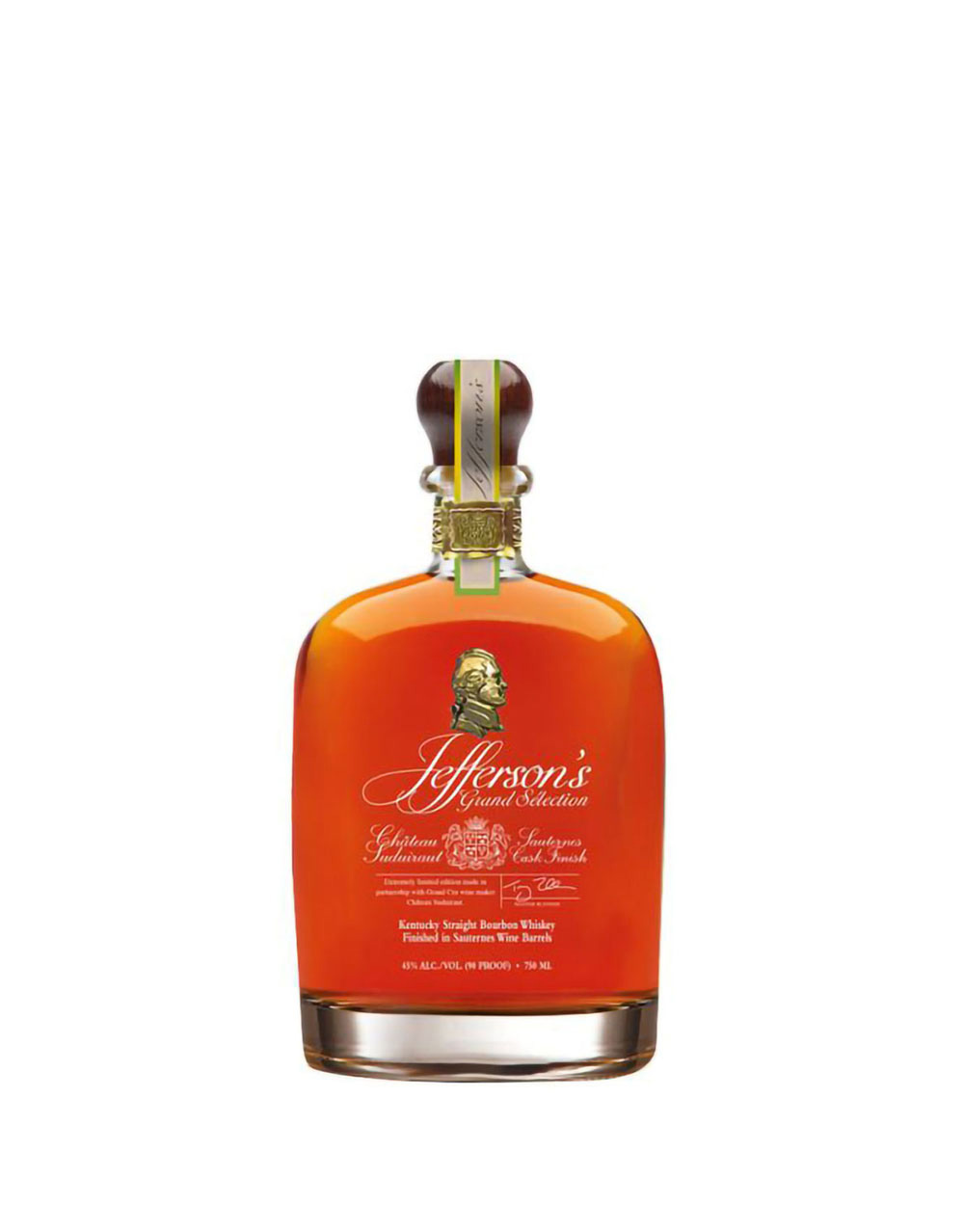 Jefferson's Grand Selection Chateau Suduiraut Sauternes Cask Finish