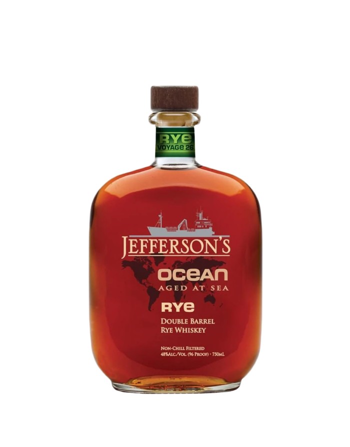Jefferson's Ocean Aged At Sea Rye Voyage 26 Double Barrel Whiskey