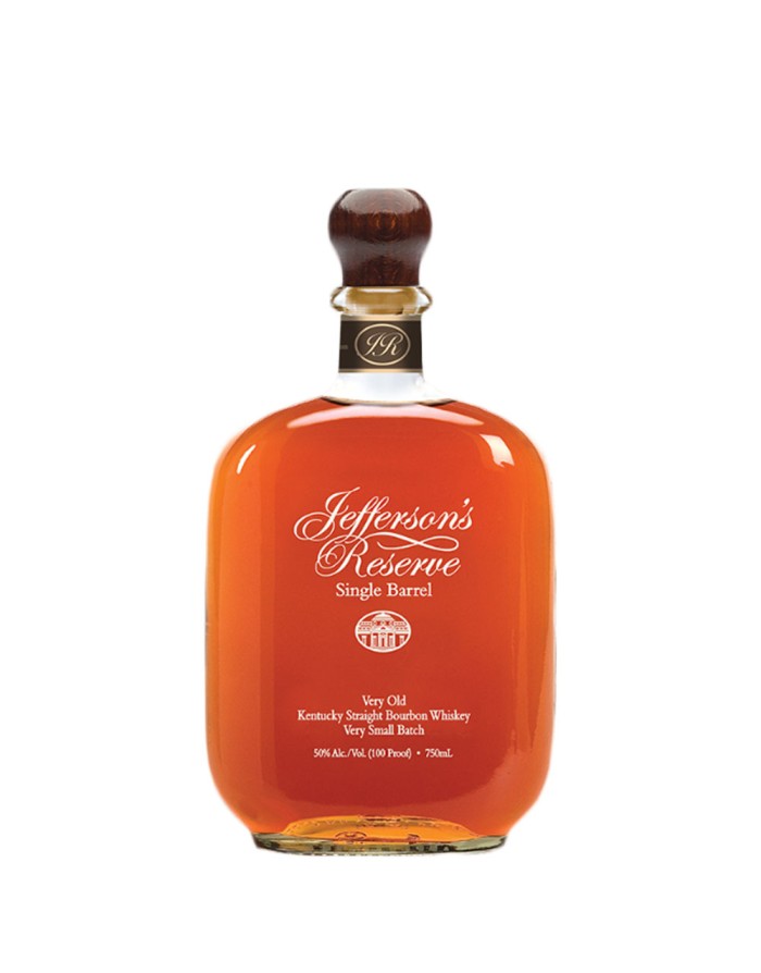 Jefferson's Reserve Single Barrel Special Pick 100 Proof Bourbon Whiskey