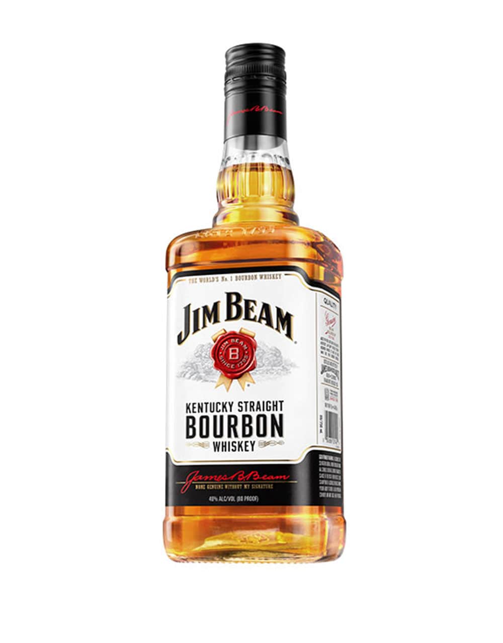 Jim Beam Bourbon Whiskey 1.75L