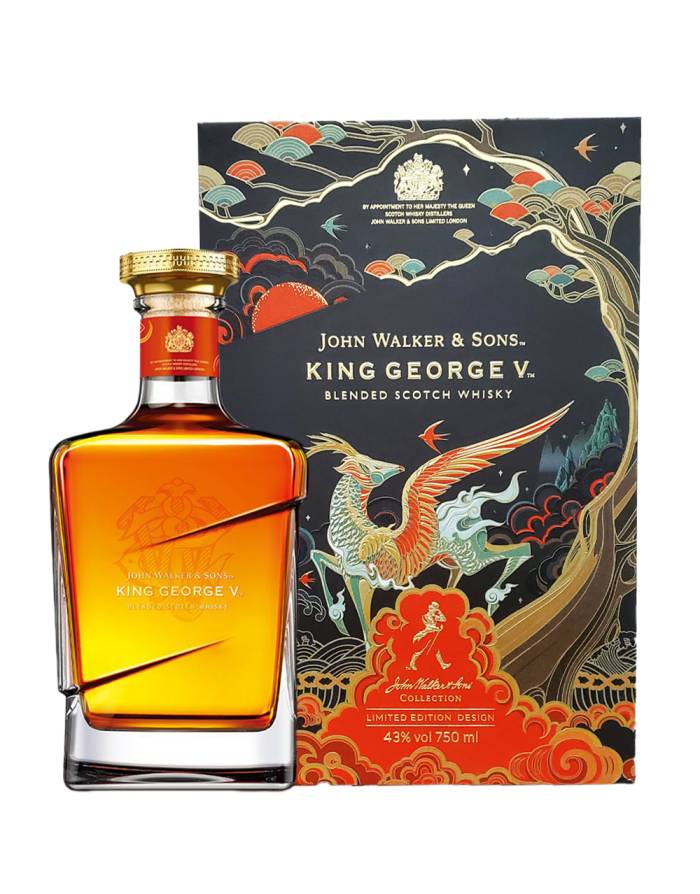 John Walker & Sons King George V Scotch Whisky Limited Edition Design
