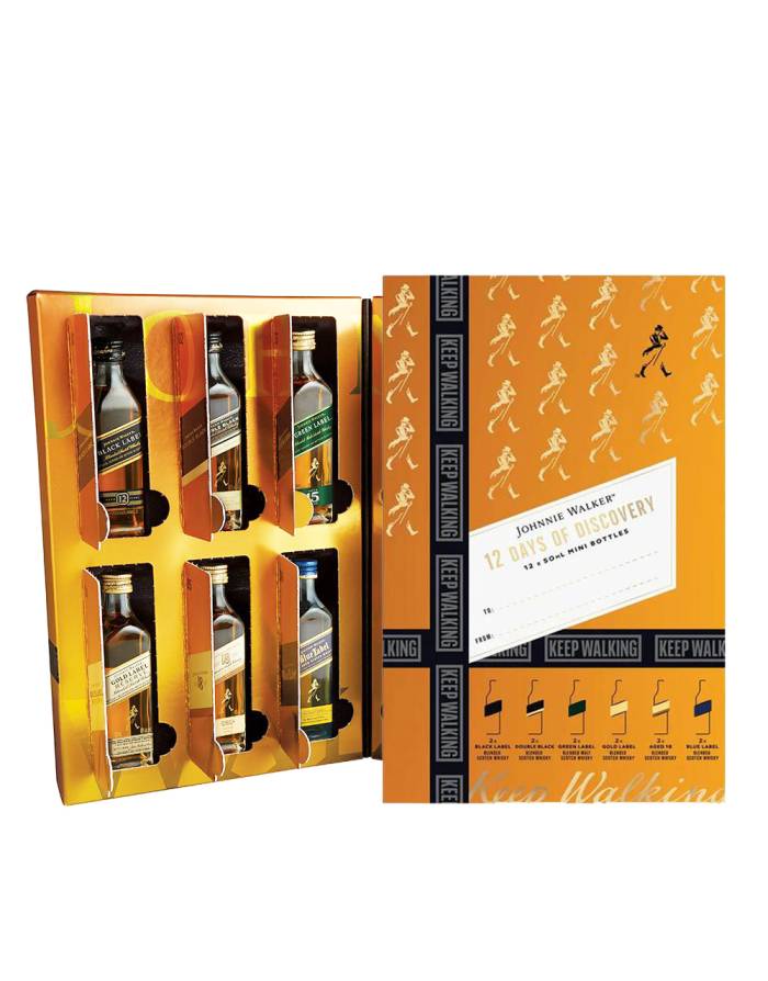 Johnnie walker 12 Days Of Discovery  12 x 50ML