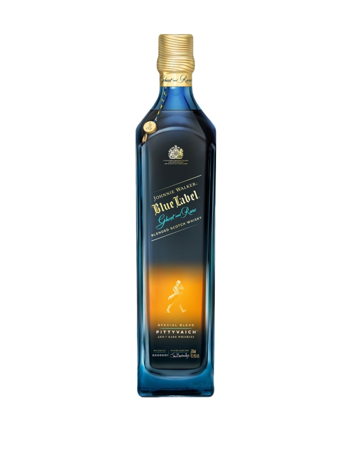 Johnnie Walker Blue Label Ghost and Rare Port Dundas Scotch Whisky