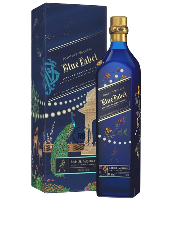 Johnnie Walker Blue Label x Rahul Mishra Diwali Limited Edition Scotch Whisky