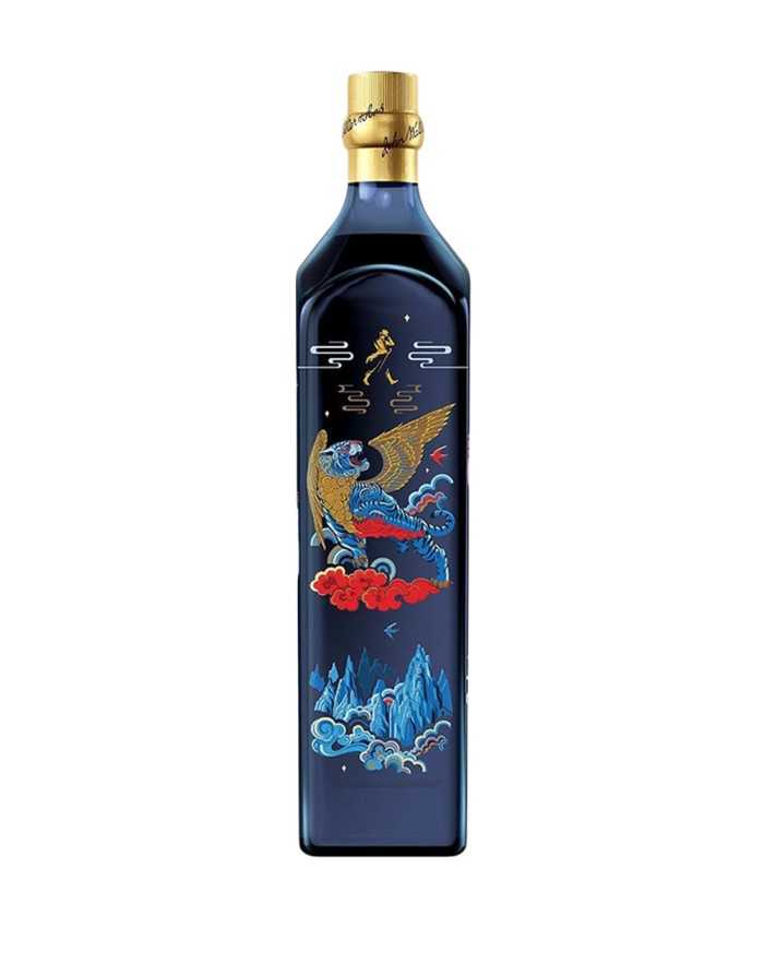 JOHNNIE WALKER BLUE LABEL YEAR OF THE TIGER LIMITED EDITION DESIGN BLENDED SCOTCH WHISKY
