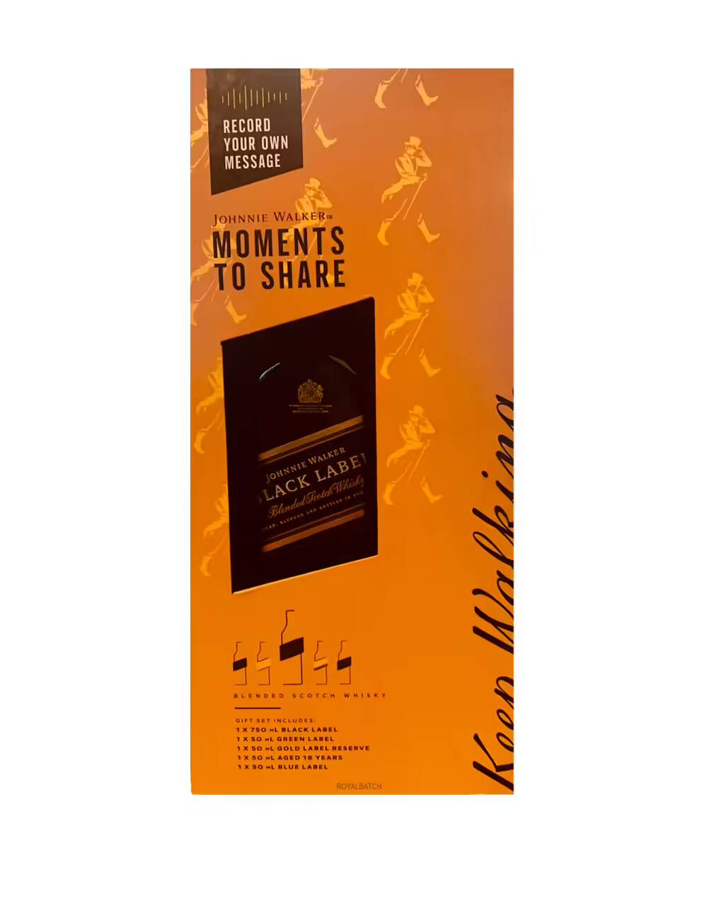 Johnnie Walker Moments to Share Voice Recorder Gift Set