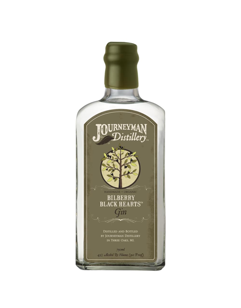 Journeyman Bilberry Black Hearts Gin